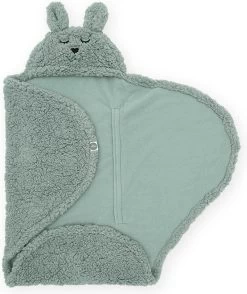 Jollein Wikkeldeken Bunny 100x105cm - Pale Pink -Jollein Babyparadijs 1009x1200 4