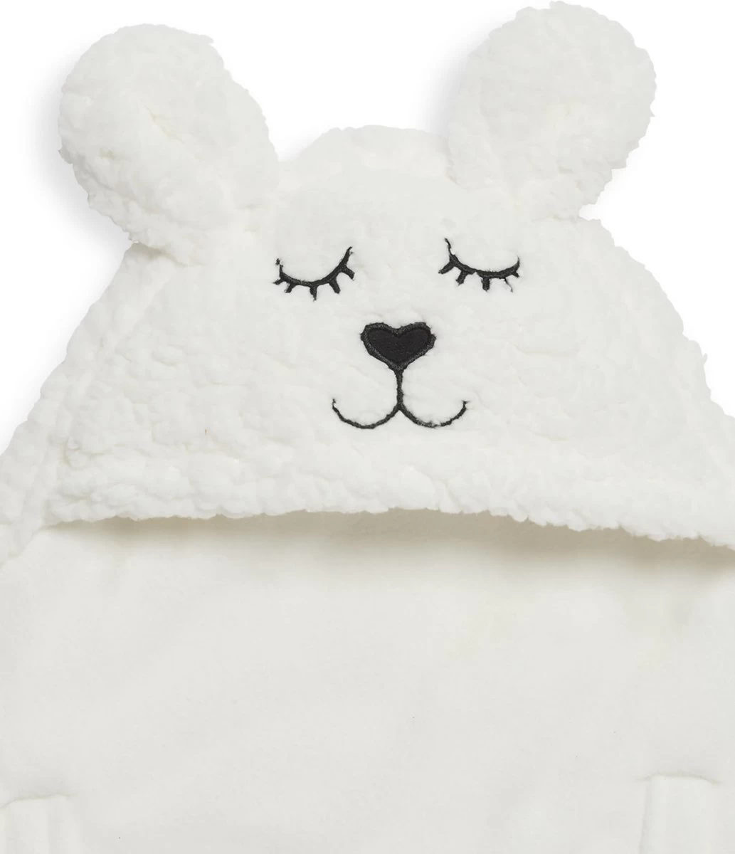 Jollein Wikkeldeken Bunny 100x105cm - Off-White 9 Jollein Wikkeldeken Bunny 100x105cm - Off-White - Afbeelding 9