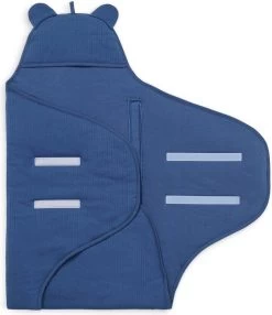 Jollein Wikkeldeken Basic Stripe - Rosewood -Jollein Babyparadijs 1035x1200