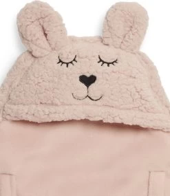 Jollein Wikkeldeken Bunny 100x105cm - Pale Pink -Jollein Babyparadijs 1039x1200 1