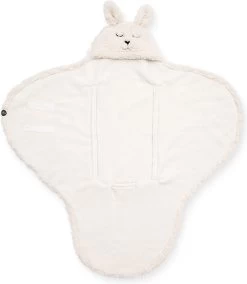 Jollein Wikkeldeken Bunny 100x105cm - Off-White