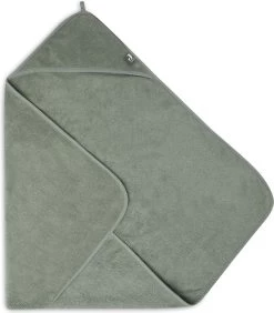 Jollein Badcape Badstof 75x75cm - Ash Green -Jollein Babyparadijs 1051x1200
