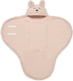 Jollein Wikkeldeken Bunny 100x105cm - Pale Pink -Jollein Babyparadijs 1080x1200 1