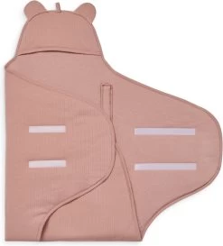 Jollein Wikkeldeken Basic Stripe - Rosewood