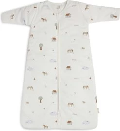 Jollein Baby Winterslaapzak Met Afritsbare Mouw 90cm - Farm