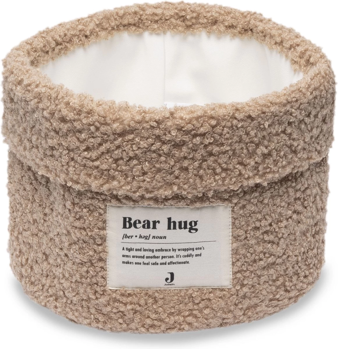 Jollein Commodemandje 14x18cm Boucle - Biscuit