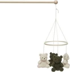 Jollein Baby Mobiel Teddy Bear - Leaf Green/Naturel -Jollein Babyparadijs 1169x1200 4