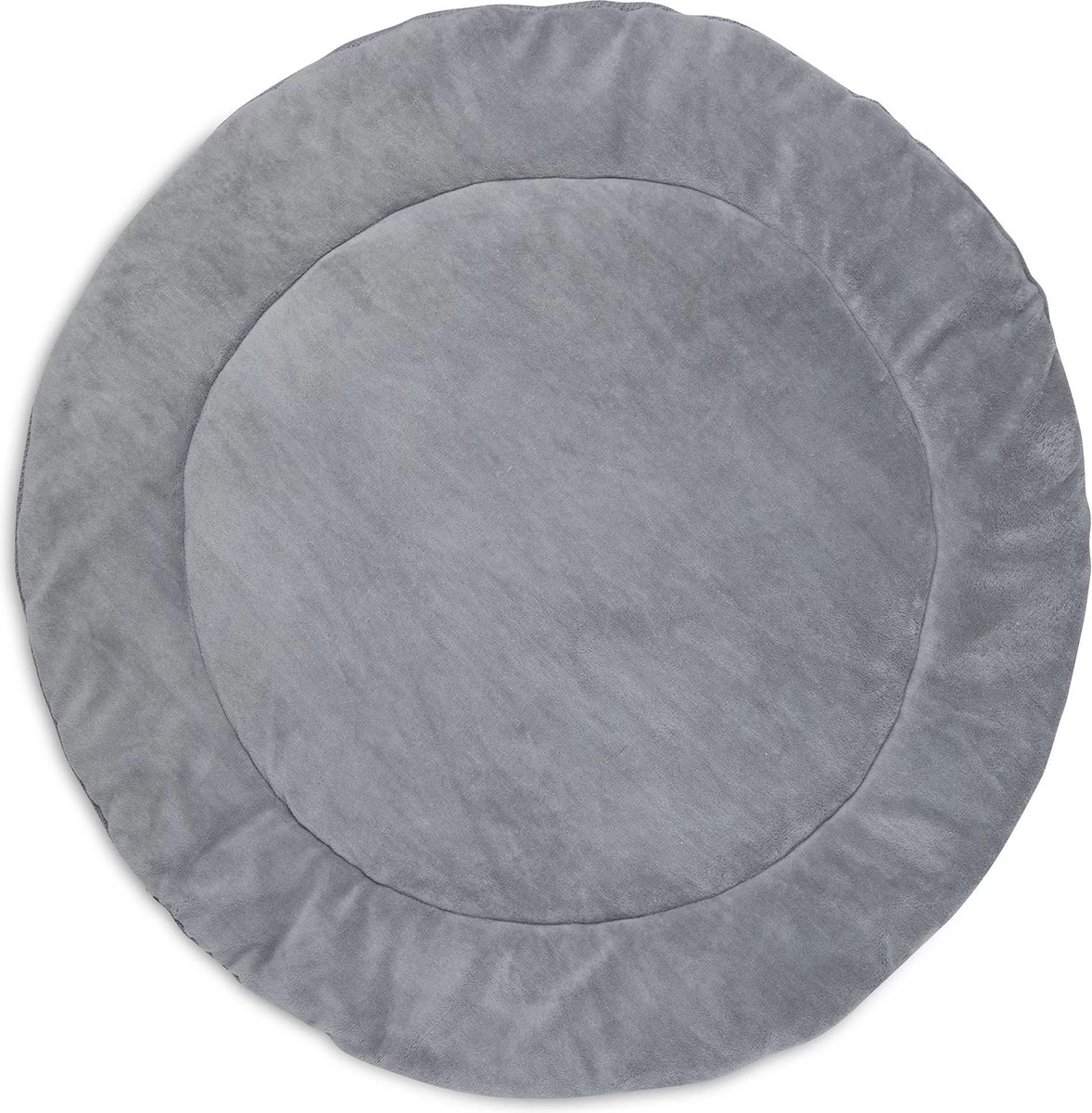 Jollein Boxkleed Rond ⌀ 95cm Basic Knit - Storm Grey 3 Jollein Boxkleed Rond ⌀ 95cm Basic Knit - Storm Grey - Afbeelding 3