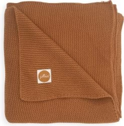 Jollein Baby Deken Wieg 75x100cm Basic Knit - Caramel