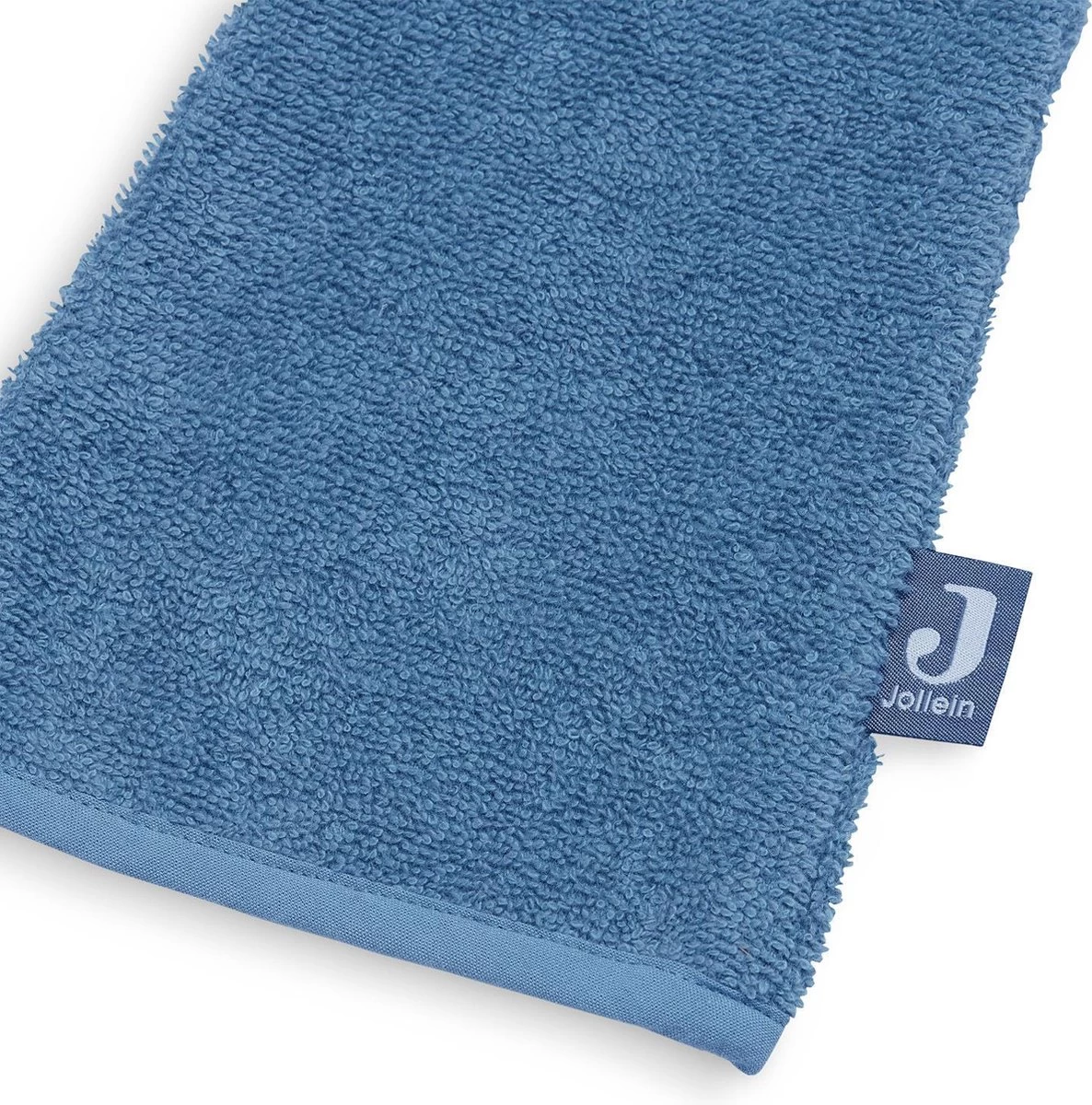 Jollein Baby Washand Badstof - Jeans Blue 4 Jollein Baby Washand Badstof - Jeans Blue - Afbeelding 4