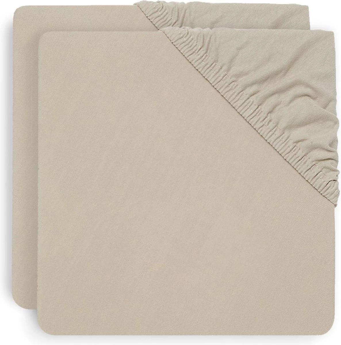 Jollein Baby Hoeslaken Boxmatras Jersey 75x95cm - Nougat - 2 Stuks 5 Jollein Baby Hoeslaken Boxmatras Jersey 75x95cm - Nougat - 2 Stuks - Afbeelding 5