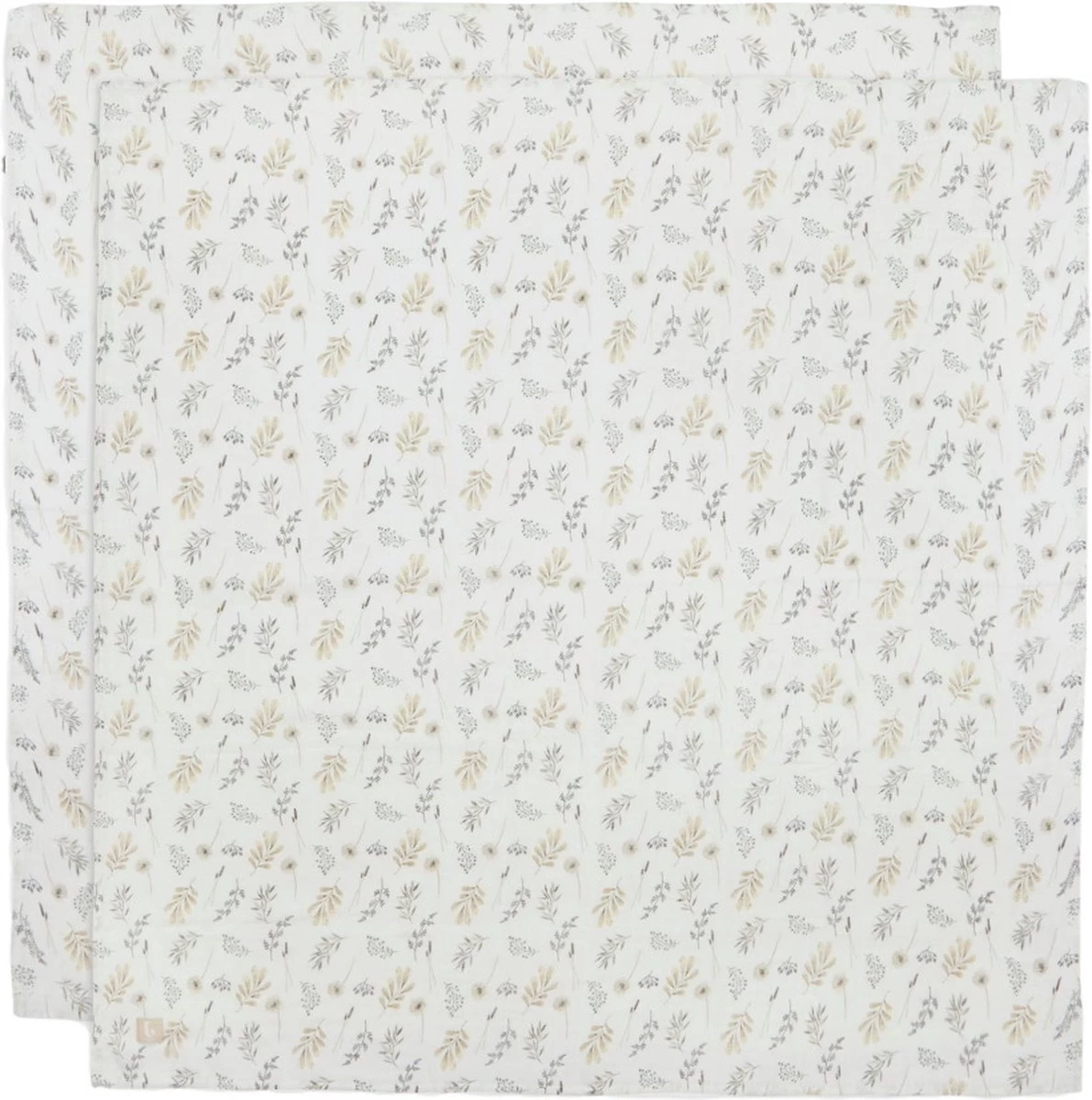 Jollein Hydrofiele Doek Large 115x115cm Wild Flowers - 2 Stuks 1 Jollein Hydrofiele Doek Large 115x115cm Wild Flowers - 2 Stuks