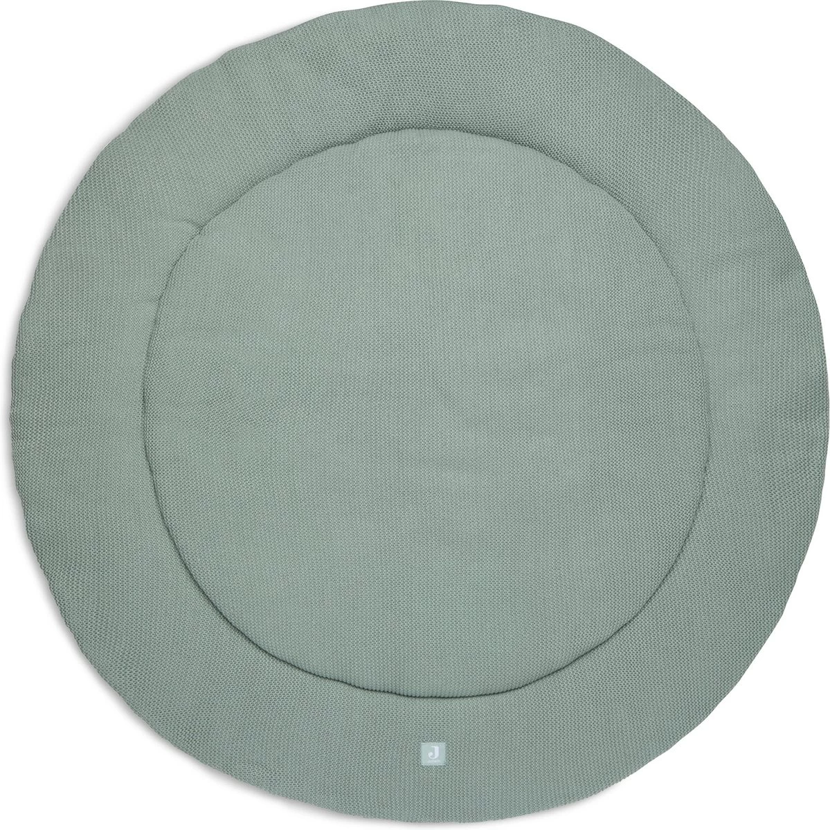 Jollein Boxkleed Rond ⌀ 95cm Basic Knit - Forest Green 1 Jollein Boxkleed Rond ⌀ 95cm Basic Knit - Forest Green