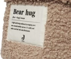 Jollein Commodemandje 14x18cm Boucle - Biscuit -Jollein Babyparadijs 1200x1003