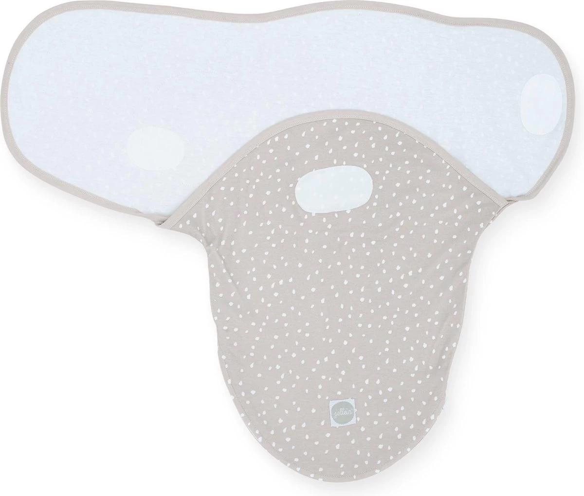 Jollein Baby Slaapzak Wrapper 0-3 Maanden Spickle - Nougat 3 Jollein Baby Slaapzak Wrapper 0-3 Maanden Spickle - Nougat - Afbeelding 3