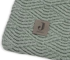 Jollein Boxkleed River Knit 80x100cm - Ash Green -Jollein Babyparadijs 1200x1023 1