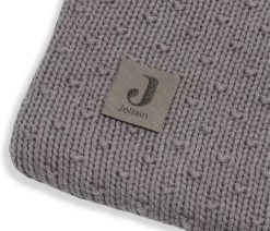 Jollein Boxkleed Bliss Knit 75x95cm - Storm Grey -Jollein Babyparadijs 1200x1029