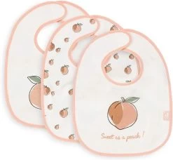 Jollein Slab Badstof Waterproof Pear - 3 Stuks -Jollein Babyparadijs 1200x1109 1