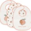 Jollein Slab Badstof Waterproof Peach - 3 Stuks
