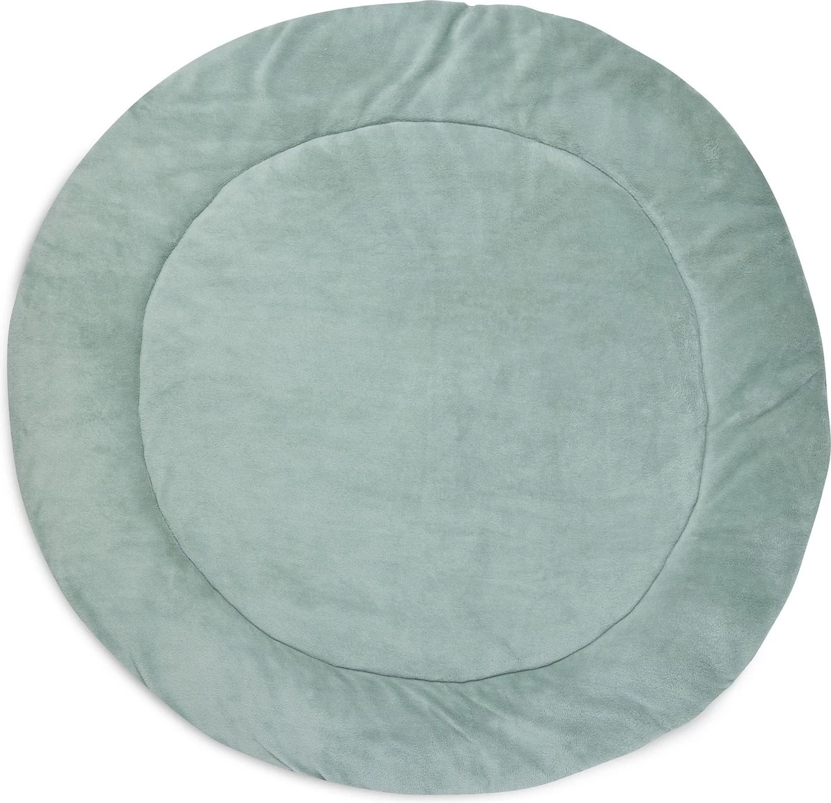 Jollein Boxkleed Rond ⌀ 95cm Basic Knit - Forest Green 3 Jollein Boxkleed Rond ⌀ 95cm Basic Knit - Forest Green - Afbeelding 3