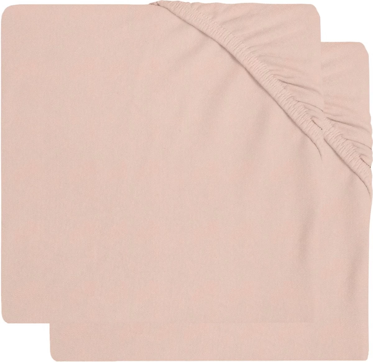 Jollein Baby Hoeslaken Boxmatras Jersey 75x95cm - Pale Pink - 2 Stuks 4 Jollein Baby Hoeslaken Boxmatras Jersey 75x95cm - Pale Pink - 2 Stuks - Afbeelding 4