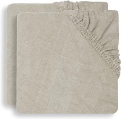 Jollein Aankleedkussenhoes Badstof 50x70cm - Nougat - 2 Stuks -Jollein Babyparadijs 1200x1181 8