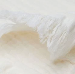 Jollein Baby Deken Ledikant 120x120cm Muslin Fringe - Ivory 38 Jollein Baby Deken Ledikant 120x120cm Muslin Fringe - Ivory -Jollein Babyparadijs 1200x1184