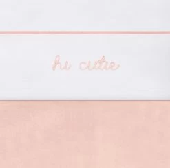 Jollein Baby Laken Ledikant 120x150cm Hi Cutie - Pale Pink -Jollein Babyparadijs 1200x1189 3
