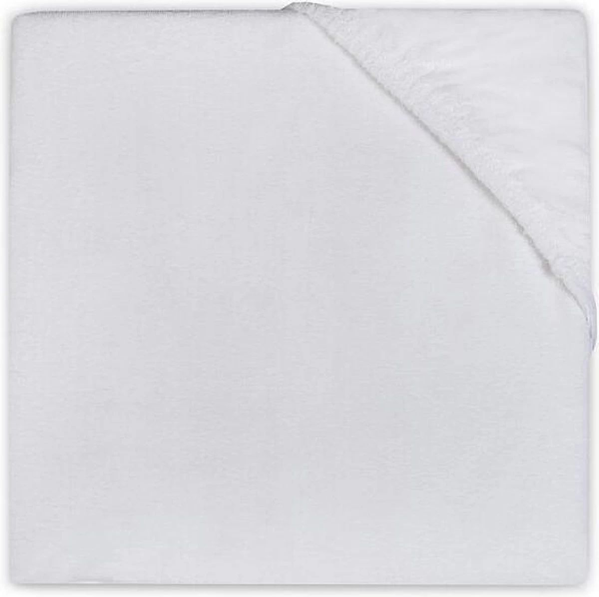 Jollein Hoeslaken Molton Ledikant 70x140cm - Wit 1 Jollein Hoeslaken Molton Ledikant 70x140cm - Wit