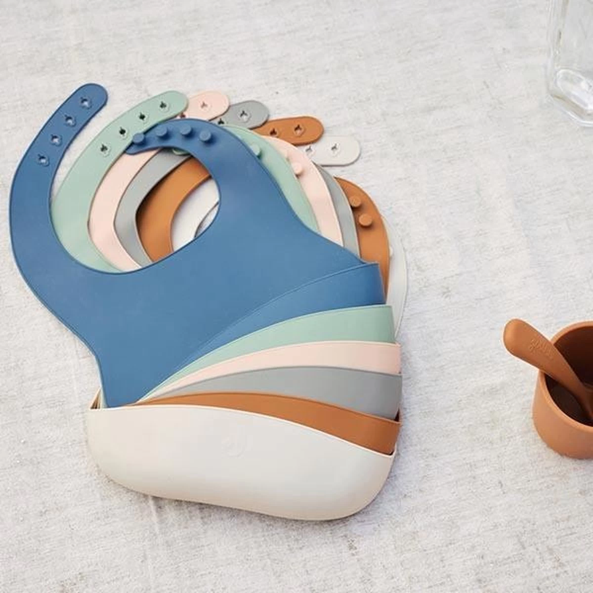 Jollein Slab Siliconen - Nougat 9 Jollein Slab Siliconen - Nougat - Afbeelding 9