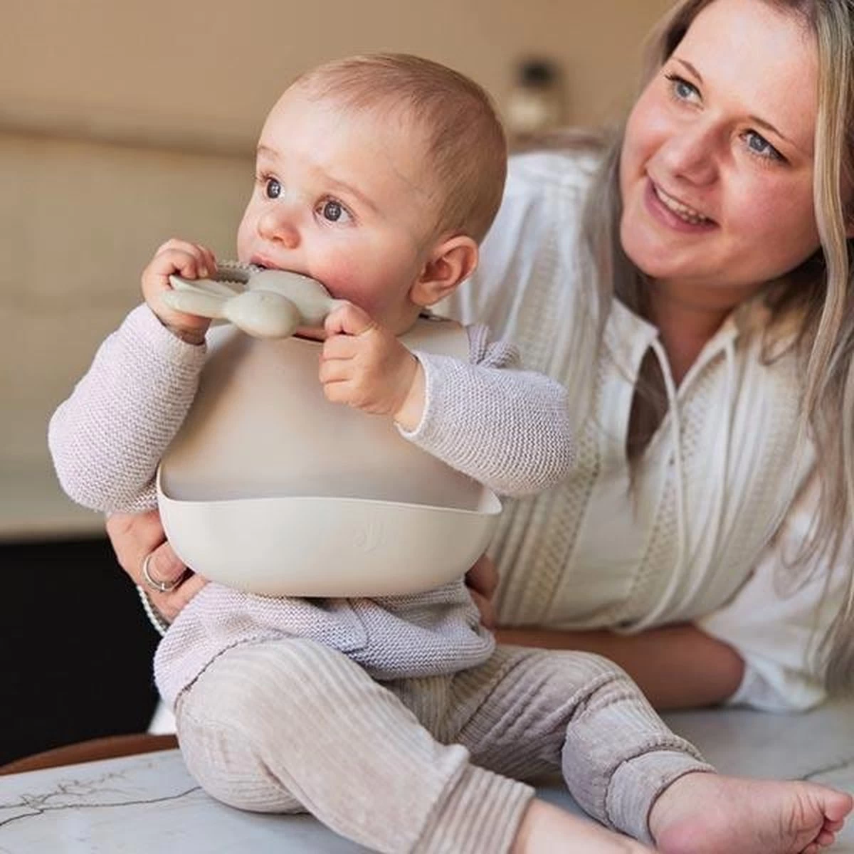 Jollein Slab Siliconen - Nougat 10 Jollein Slab Siliconen - Nougat - Afbeelding 10