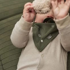 Jollein Slab Bandana Stargaze - Leaf Green - 2 Stuks 24 Jollein Slab Bandana Stargaze - Leaf Green - 2 Stuks -Jollein Babyparadijs 1200x1200 222