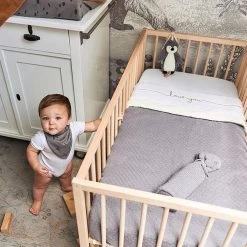 Jollein Slab Bandana Spot - Storm Grey/Caramel - 2 Stuks -Jollein Babyparadijs 1200x1200 285