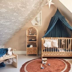 Jollein Baby Deken Wieg 75x100cm Basic Knit - Jeans Blue -Jollein Babyparadijs 1200x1200 349