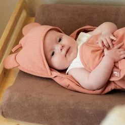 Jollein Wikkeldeken Basic Stripe - Rosewood -Jollein Babyparadijs 1200x1200 391