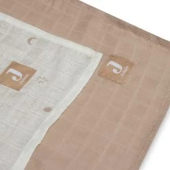 Jollein Hydrofiele Doek Large 115x115cm Stargaze - Biscuit - 2 Stuks -Jollein Babyparadijs 1200x1200 42