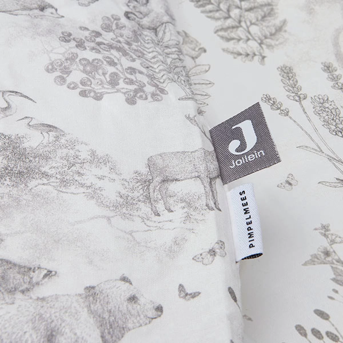 Jollein Baby Dekbedovertrek Met Sloop 100x135/140cm Pimpelmees - Forest Animals 3 Jollein Baby Dekbedovertrek Met Sloop 100x135/140cm Pimpelmees - Forest Animals - Afbeelding 3