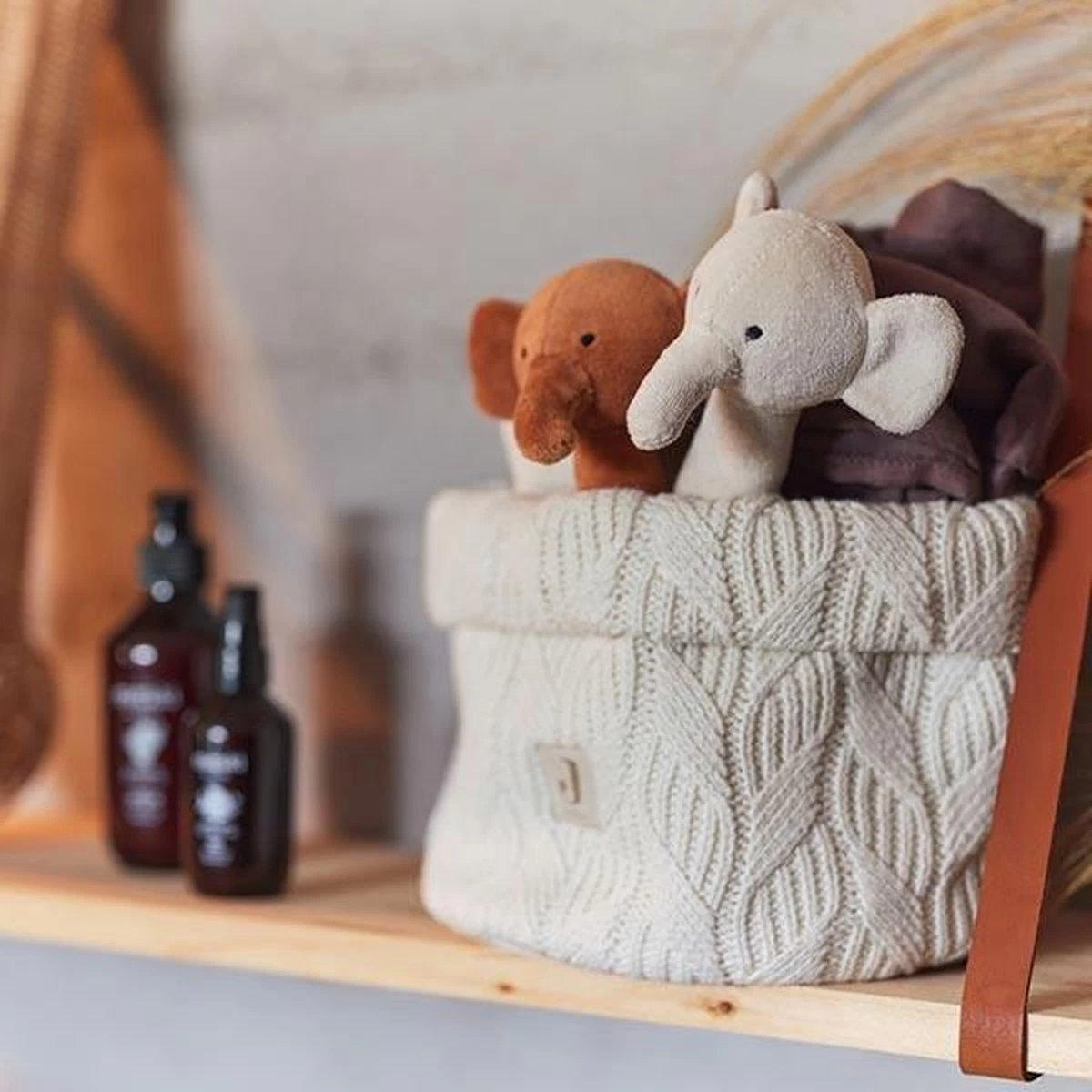 Jollein Commodemandje Spring Knit - Ivory