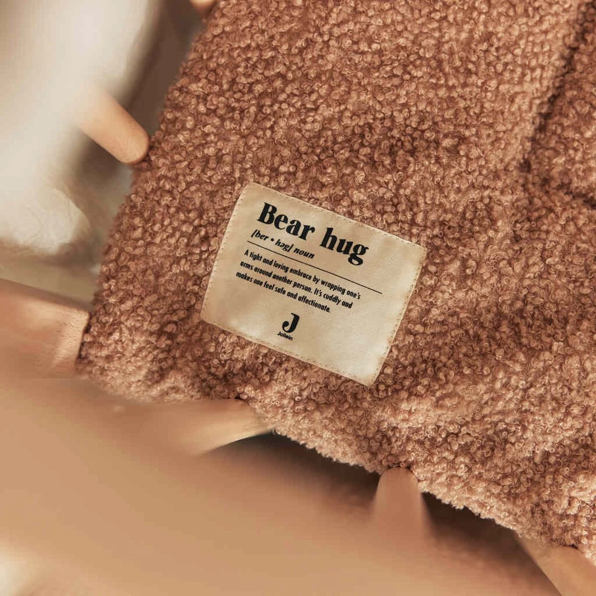 Jollein Boxkleed 75x95cm Boucle - Biscuit 18 Jollein Boxkleed 75x95cm Boucle - Biscuit - Afbeelding 18