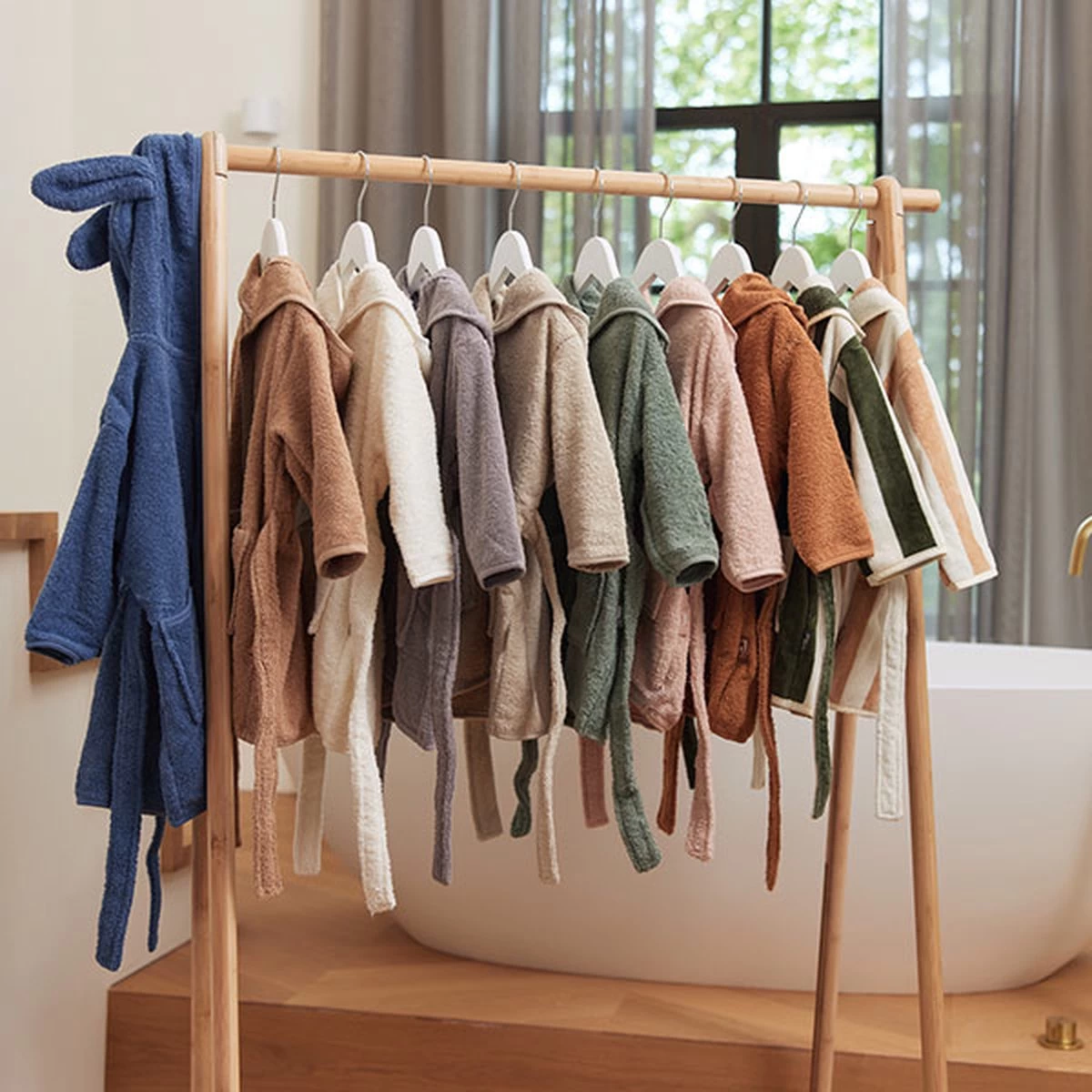 Jollein Badjas 3-4 Jaar - Pale Pink 3 Jollein Badjas 3-4 Jaar - Pale Pink - Afbeelding 3