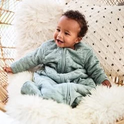 Jollein Baby Baby Winterslaapzak 4-Seizoenen 90cm Whales - Ash Green -Jollein Babyparadijs 1200x1200 746