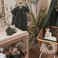 Jollein Baby Winterslaapzak Met Afritsbare Mouw 110cm Stargaze - Leaf Green -Jollein Babyparadijs 1200x1200 799