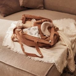 Jollein Shopper Embroidery - Biscuit -Jollein Babyparadijs 1200x1200 871