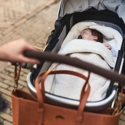 Jollein Voetenzak Voor Autostoel & Kinderwagen - Spring Knit - Ivory -Jollein Babyparadijs 1200x1200 877