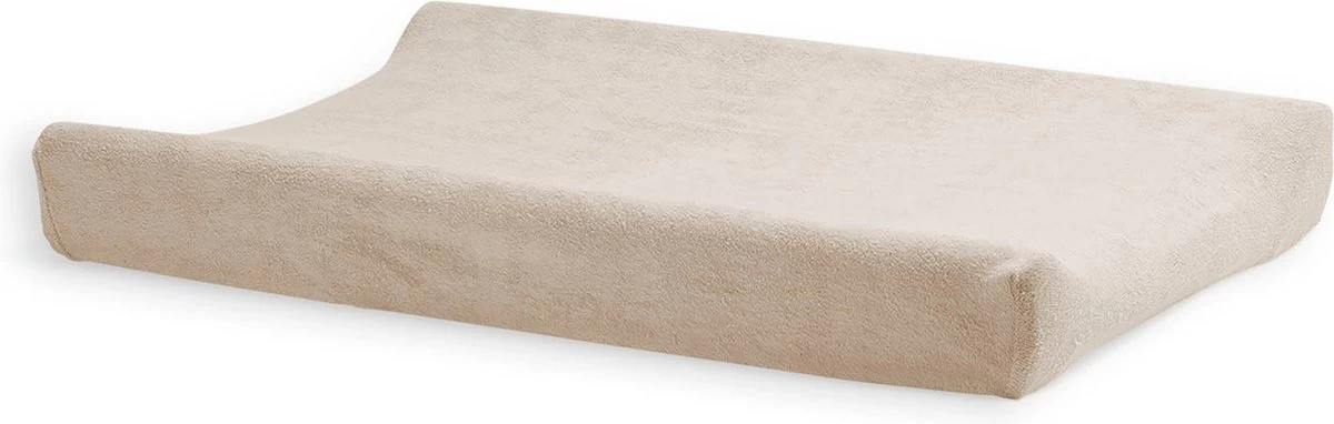 Jollein Aankleedkussenhoes Badstof 75x85cm - Nougat - 2 Stuks 2 Jollein Aankleedkussenhoes Badstof 75x85cm - Nougat - 2 Stuks - Afbeelding 2