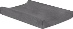 Jollein Aankleedkussenhoes Badstof 50x70cm - Storm Grey - 2 Stuks