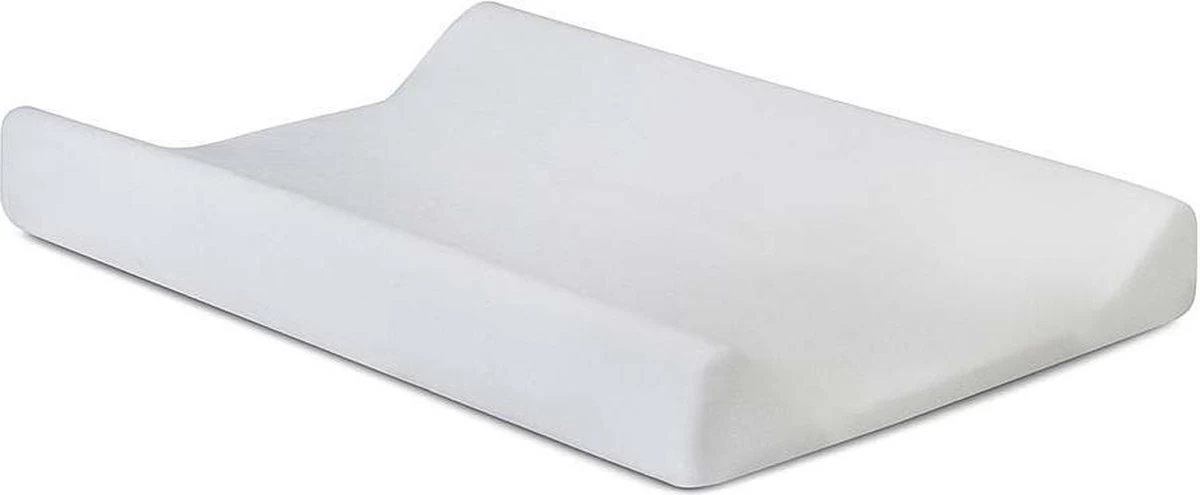 Jollein Aankleedkussenhoes Badstof 50x70cm - Wit - 2 Stuks 4 Jollein Aankleedkussenhoes Badstof 50x70cm - Wit - 2 Stuks - Afbeelding 4