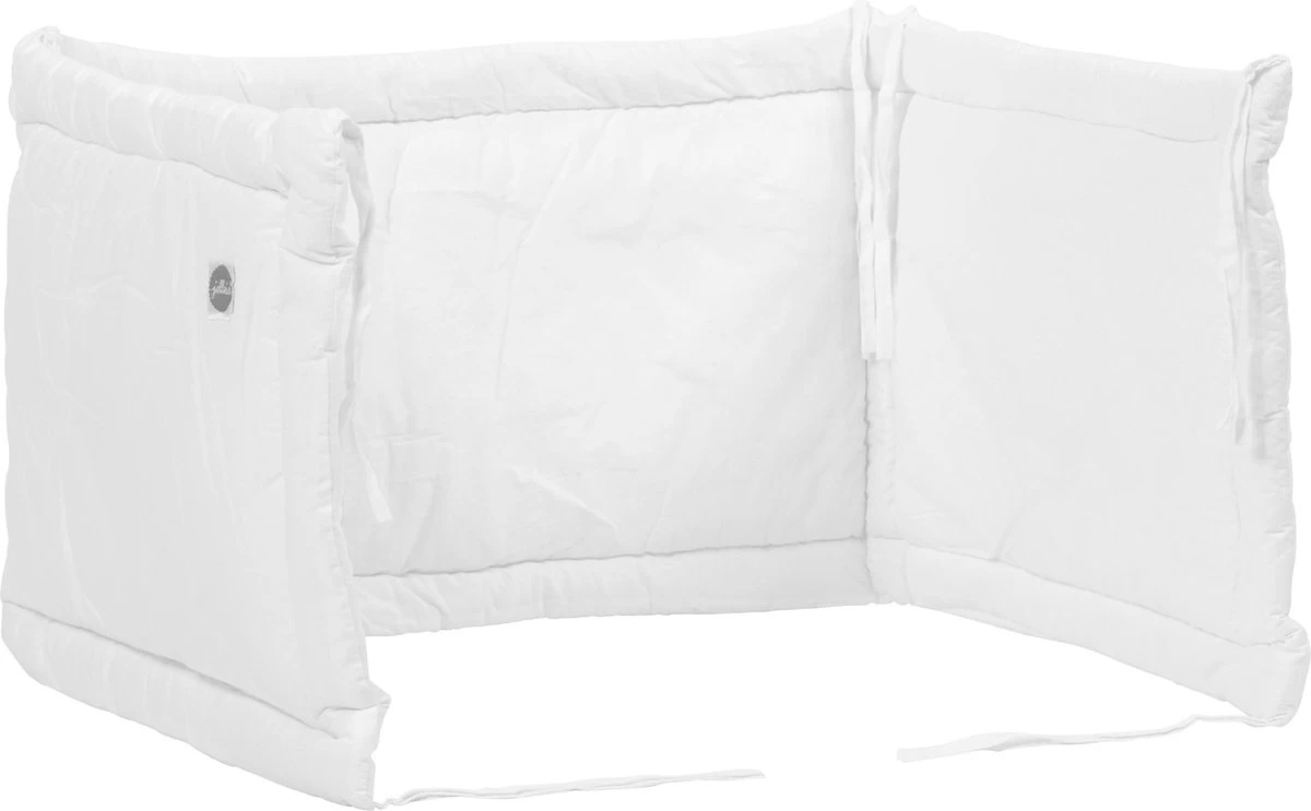 Jollein Bedomrander 180x40 Cm - Wit 7 Jollein Bedomrander 180x40 Cm - Wit - Afbeelding 7