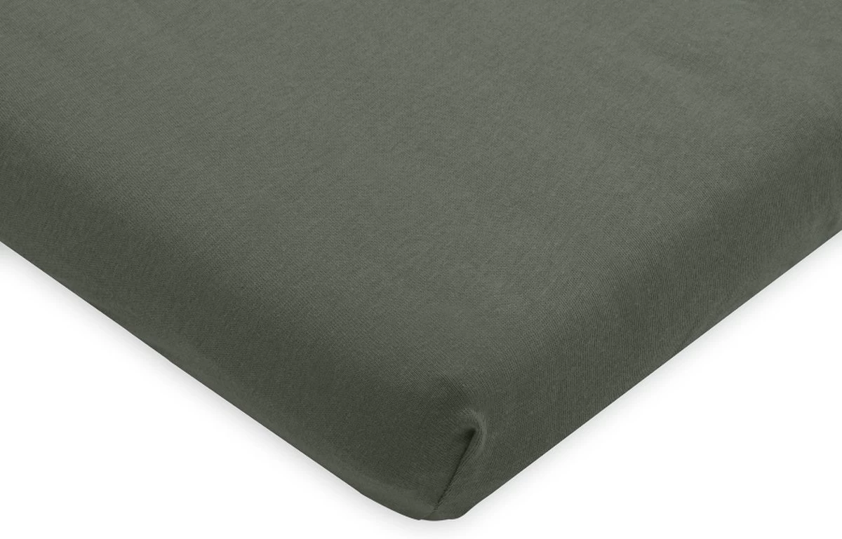 Jollein Baby Hoeslaken Boxmatras Jersey 75x95cm - Ash Green - 2 Stuks 7 Jollein Baby Hoeslaken Boxmatras Jersey 75x95cm - Ash Green - 2 Stuks - Afbeelding 7