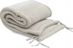 Jollein Bedomrander Bliss Knit 180x35cm - Nougat -Jollein Babyparadijs 1200x783 1